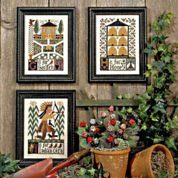 GHI - Cross Stitch Pattern by The Prairie Schooler