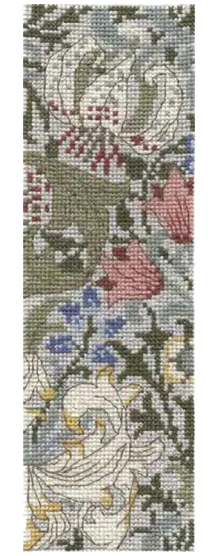 DMC Cross Stitch Bookmark Kit - Golden Lily