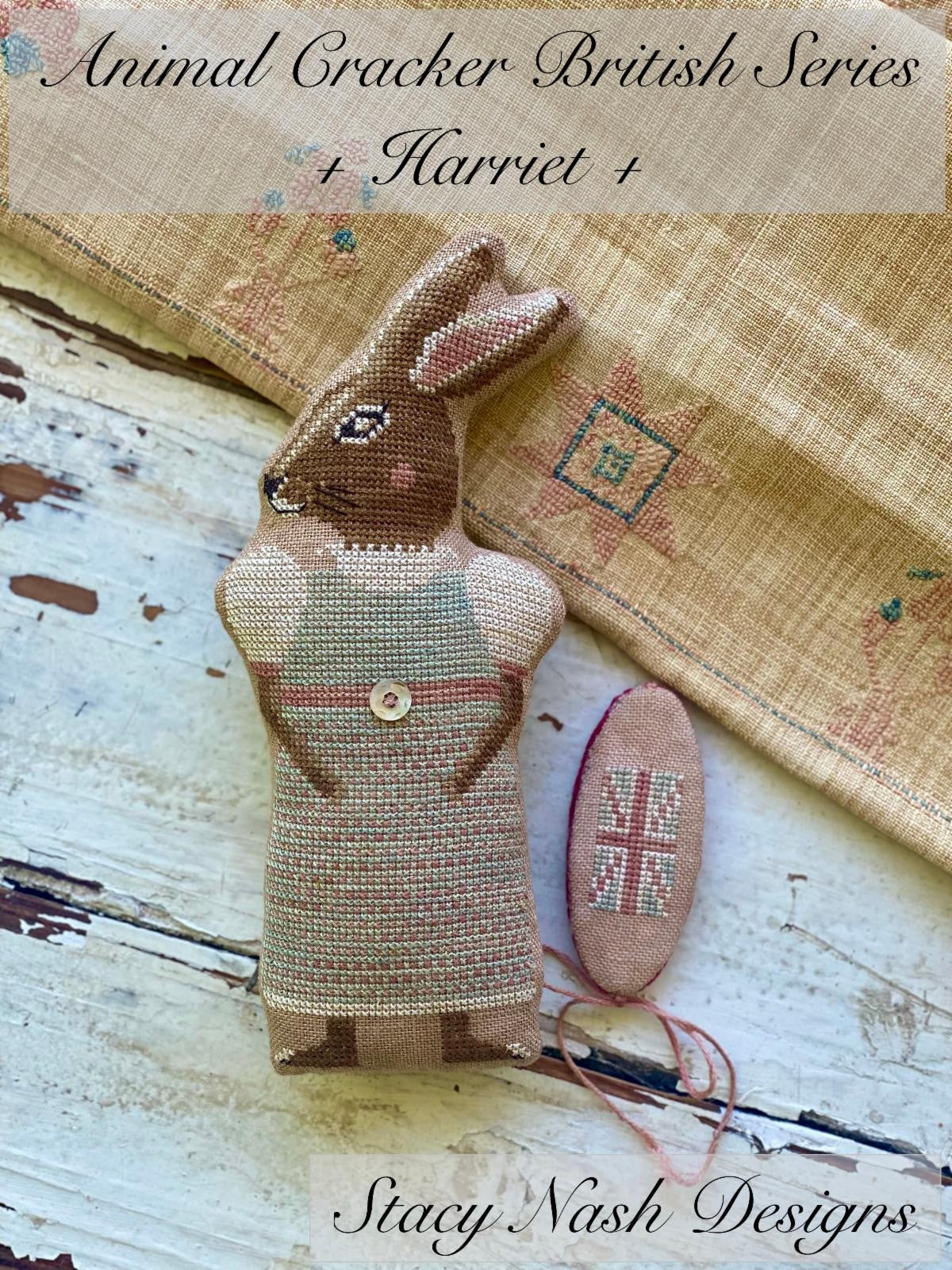 Harriet - Cross Stitch Pattern by Stacy Nash Primitives PREORDER