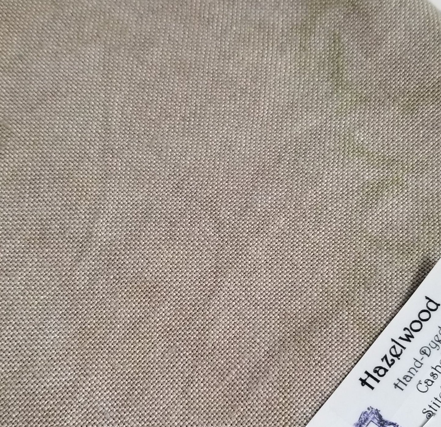 Fibre on a Whim Hand Dyed Linen - Hazelwood 40 count linen