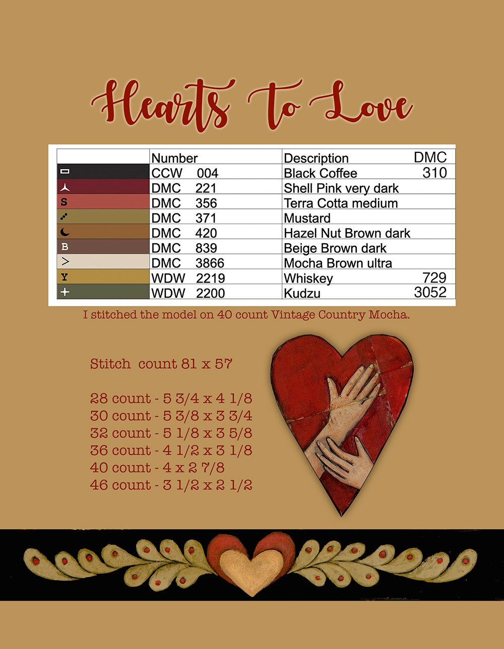 With Thy Hands - Cross Stitch Booklet 3 Patterns by Teresa Kogut