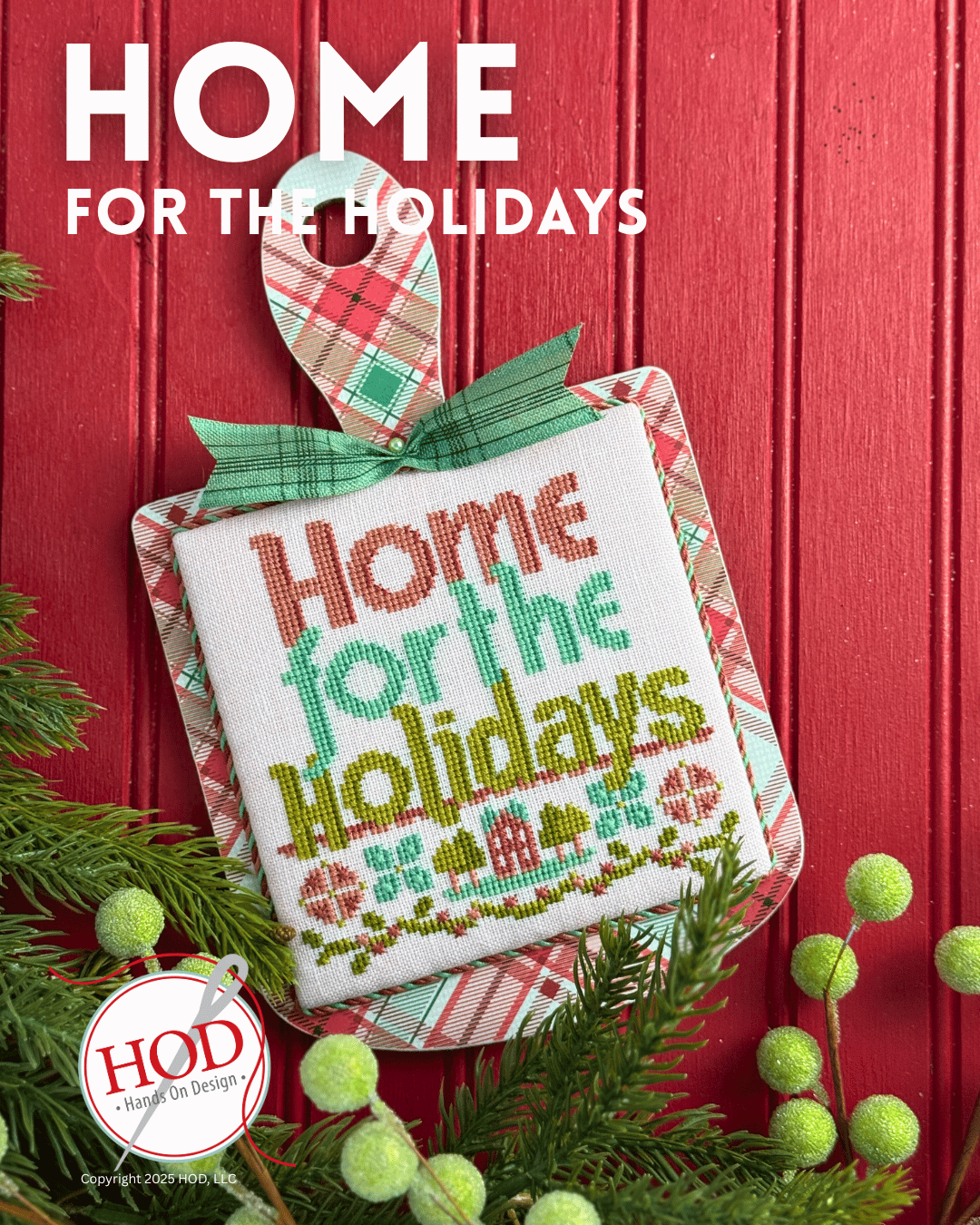 Home for the Holidays - Cross Stitch Pattern by Hands On Design
