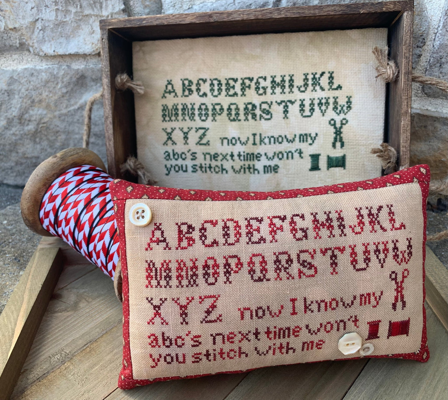 ABC’S Cross Stitch Pattern by Rebel Stitcher Designs