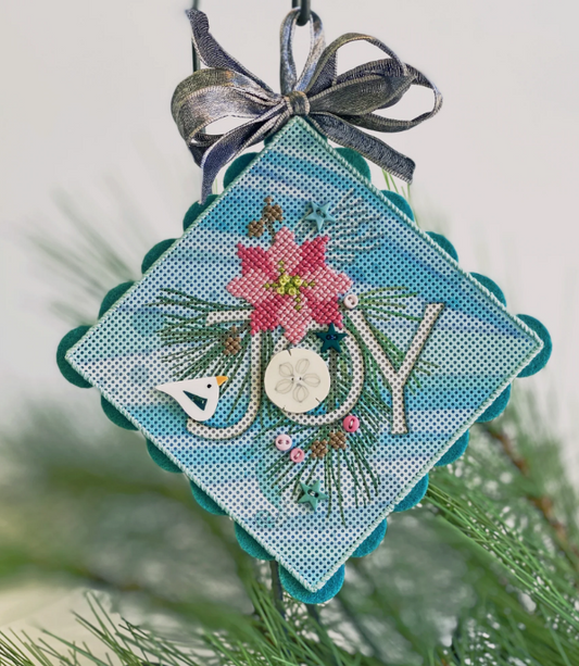 Beachy Christmas Joy - Perforated Paper kit by JABCO