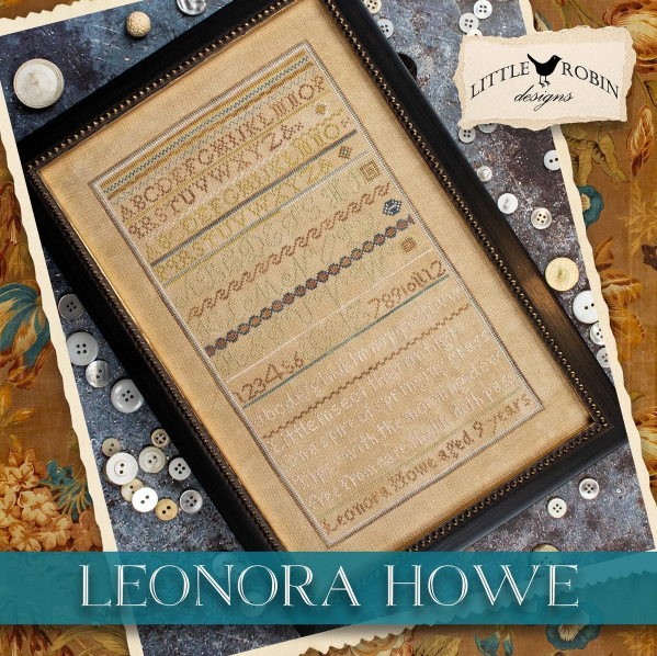 Leonora Howe - Cross Stitch Pattern by Little Robin PREORDER