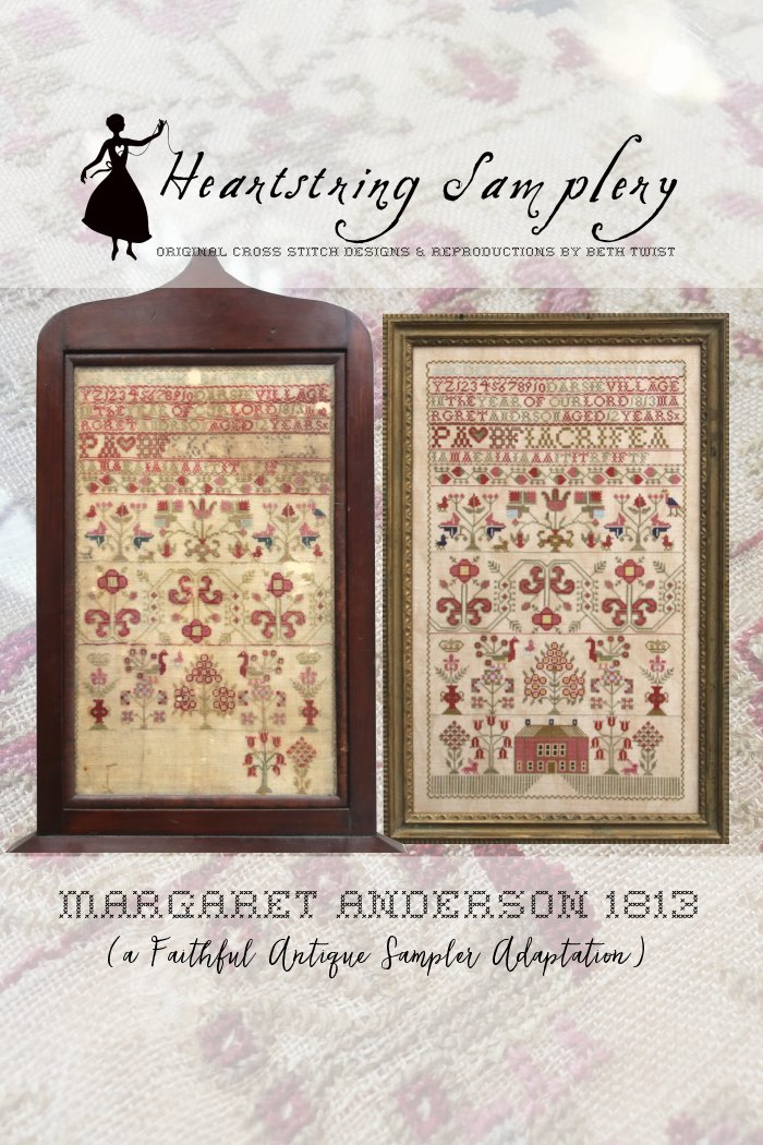 Margaret Anderson 1813 - Cross Stitch Pattern by Heartstring Samplery PREORDER