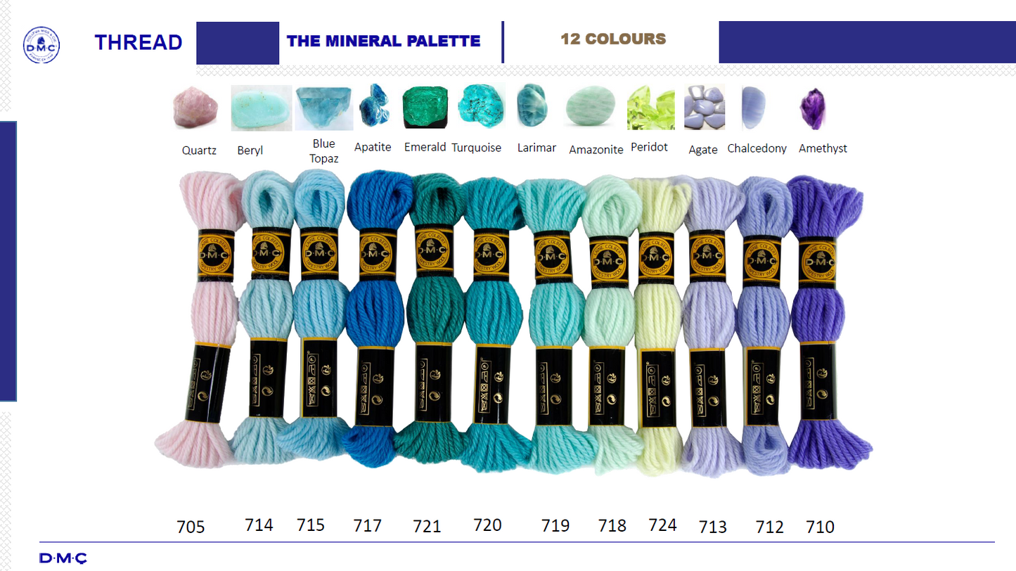 Tapestry Wool DMC - New Colours for 2023