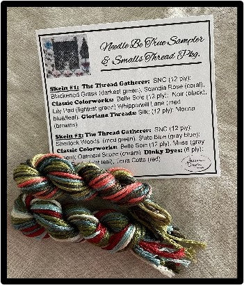 Needle Be True Sampler & Smalls - Cross Stitch Pattern by Jeannette Douglas