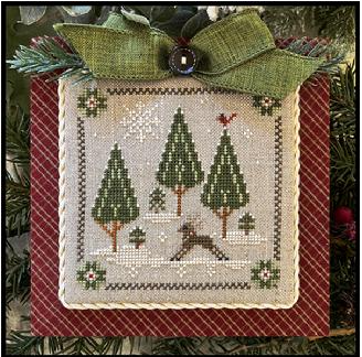 Log Cabin - Cross Stitch Patterns by Little House Needleworks