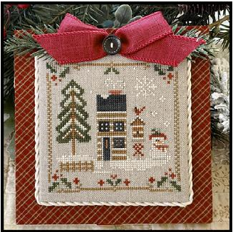 Log Cabin - Cross Stitch Patterns by Little House Needleworks