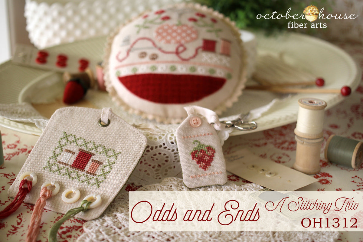 Odds and Ends - Cross Stitch Pattern by October House Fiber Arts
