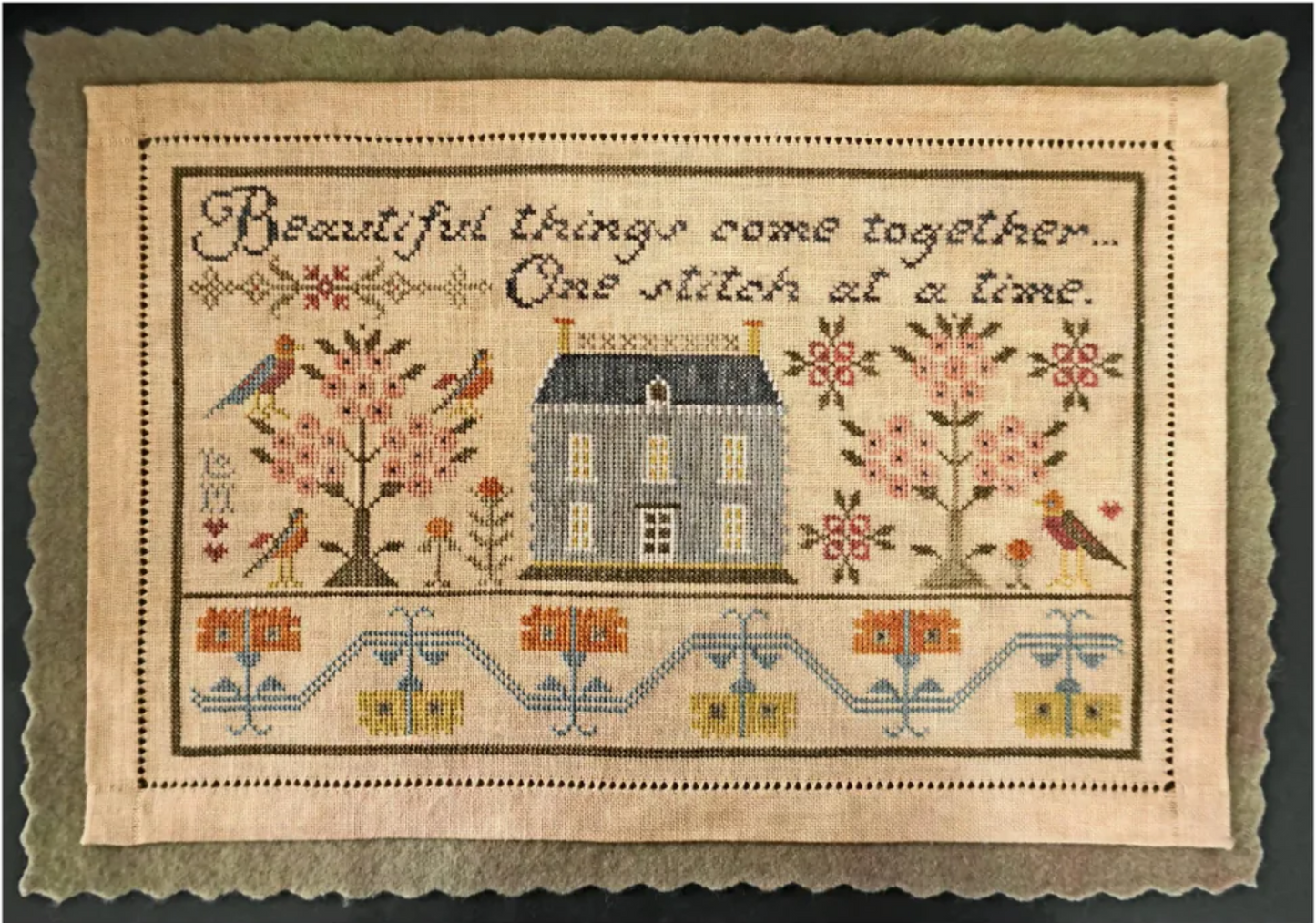 One Stitch ... at a Time - Cross Stitch Chart by La D Da