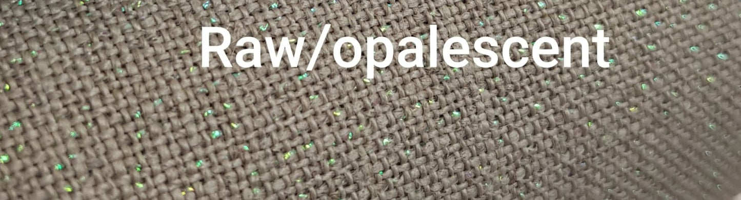 32 Count Belfast Linen - Raw/Opalescent