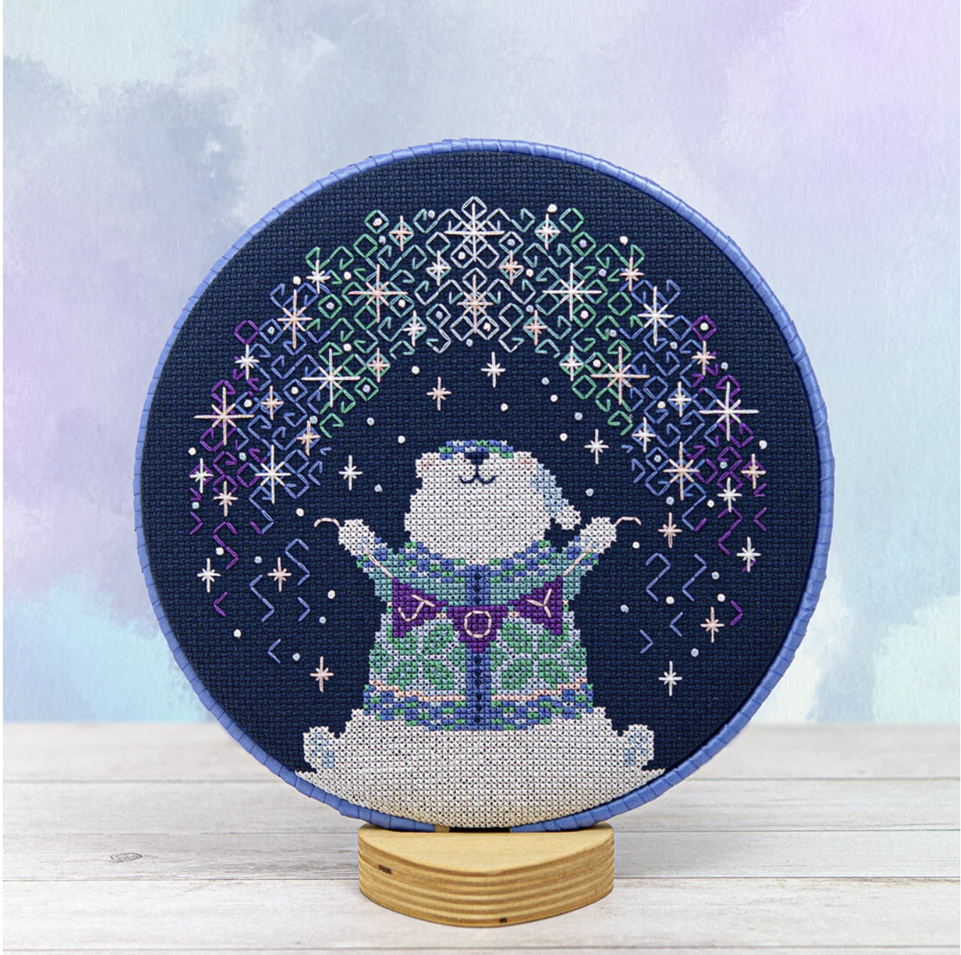 Polar Lights - Cross Stitch Pattern by Counting Puddles PREORDER
