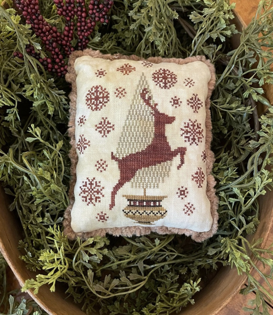 Prancer - Cross Stitch Pattern by Hobby House Press