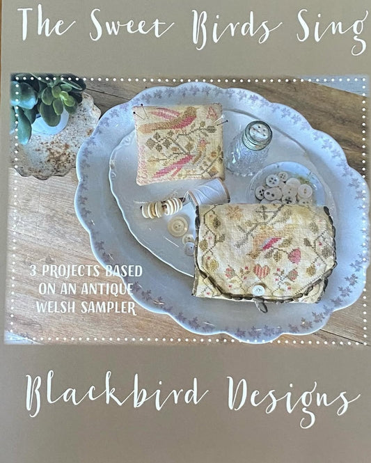 Sweet Birds Sing - Cross Stitch Pattern by Blackbird Designs