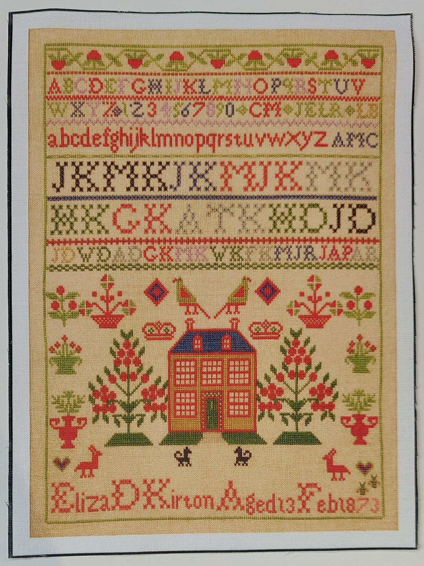Elizabeth Duff Kirton - FABRIC PANEL