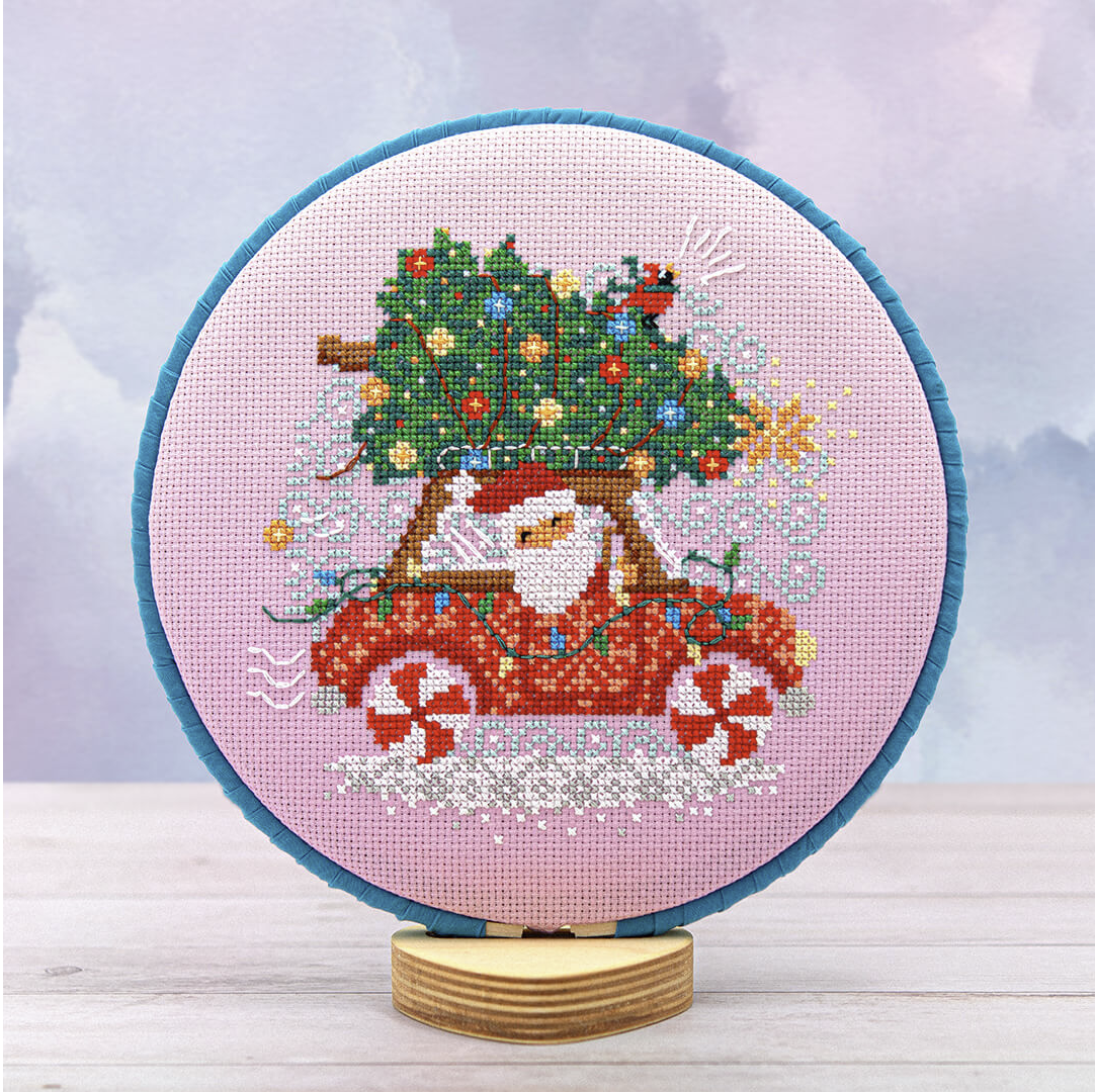 Santa's Coming to Town - Cross Stitch Pattern by Counting Puddles PREORDER