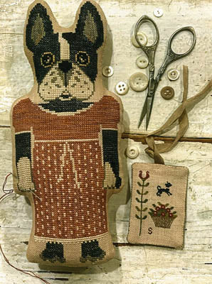 Scarlett - Cross Stitch Pattern by Stacy Nash Primitives