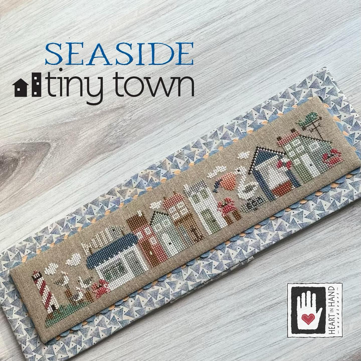 Seaside Tiny Town - Cross Stitch Pattern by Heart in Hand