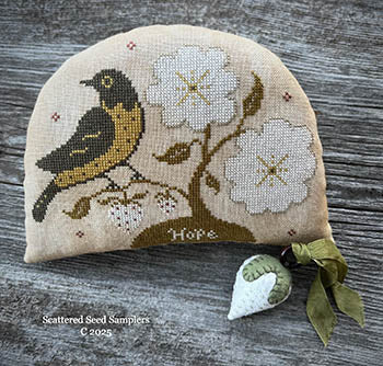 Seeds of Hope - Cross Stitch Pattern by Scattered Seed Samplers