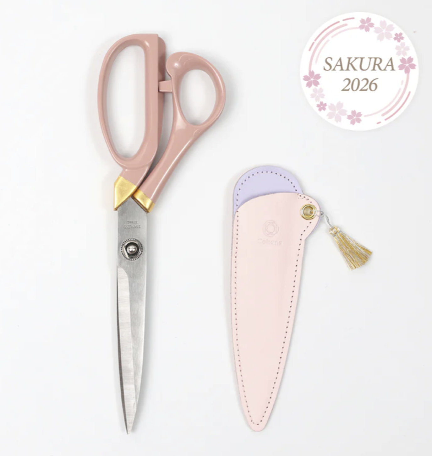 2026 Cohana Sakura Laquer Handle Shears PREORDER