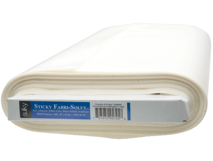 Sulky Sticky Fabri-Solvy Stabilizer