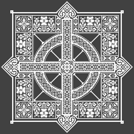 St Sylvestre - Cross Stitch Pattern by Long Dog Samplers