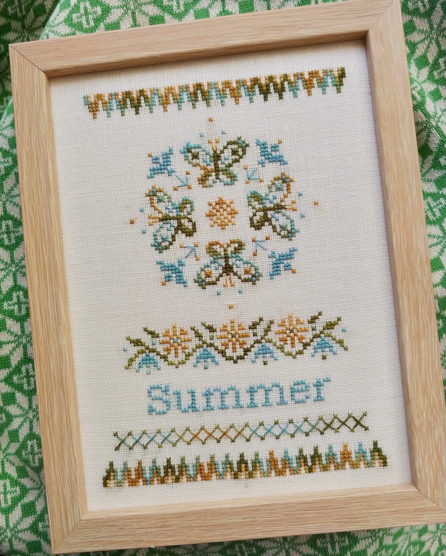 A Stitch for All Seasons Series - Cross Stitch Patterns by Mojo Stitches