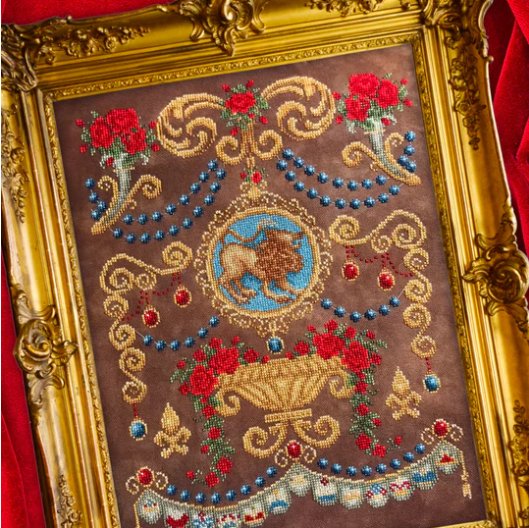 Venetian Lion - Cross Stitch Chart by Dirty Annie's