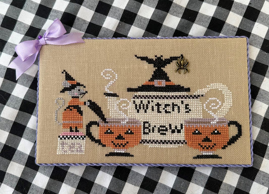 Witch’s Brew - Cross Stitch Pattern by Finally a Farmgirl