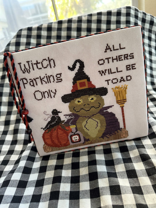 Witch’s Parking - Cross Stitch Pattern by Finally a Farmgirl