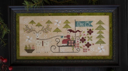 Yuletide Delivery - Cross Stitch Pattern by Plum Street Samplers