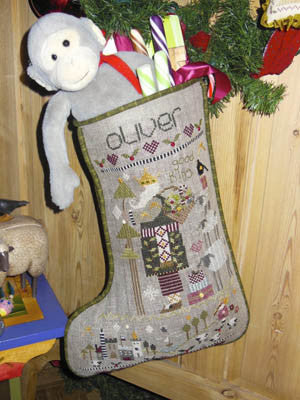 Oliver's Stocking Pattern by Shepherd's Bush