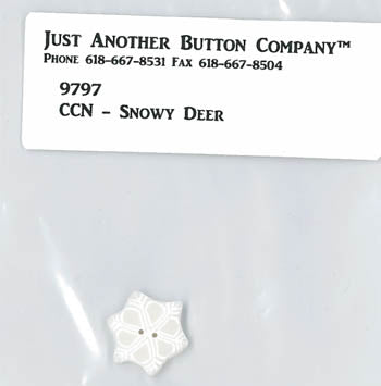 Frosty Forest #02 - Snowy Deer by Country Cottage Needleworks