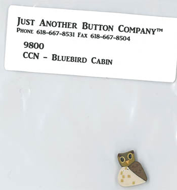 Frosty Forest #05 - Bluebird Cabin by Country Cottage Needleworks