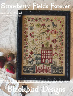 Strawberry Fields Forever - Cross Stitch Chart by Blackbird Designs