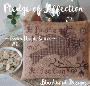 Pledge of Affection - Cross Stitch Pattern by Blackbird Designs