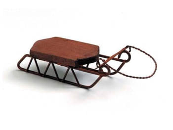 Sled Ornaments by Foxwood Crossing