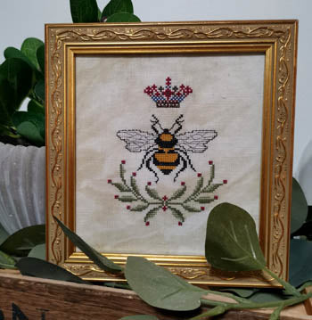 Queen Bee - Cross Stitch Pattern by The Blackberry Rabbit