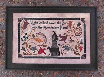 Night Walked Down - Cross Stitch Pattern by The Blue Flower
