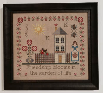 Friendship Blooms - Cross Stitch Pattern
