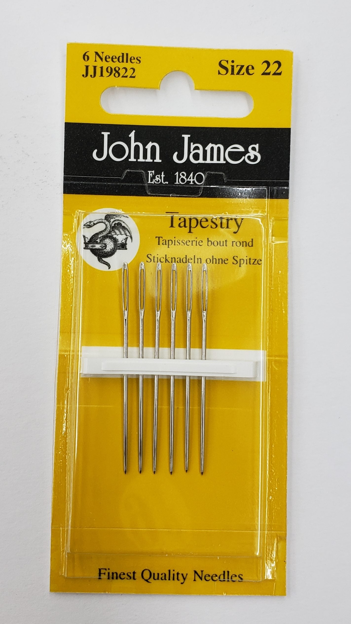 John James Tapestry Needles
