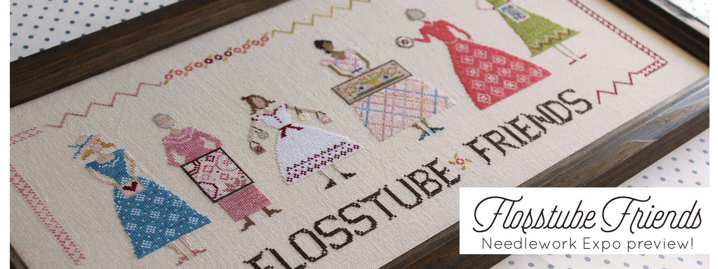 Flosstube Friends - Cross Stitch Pattern