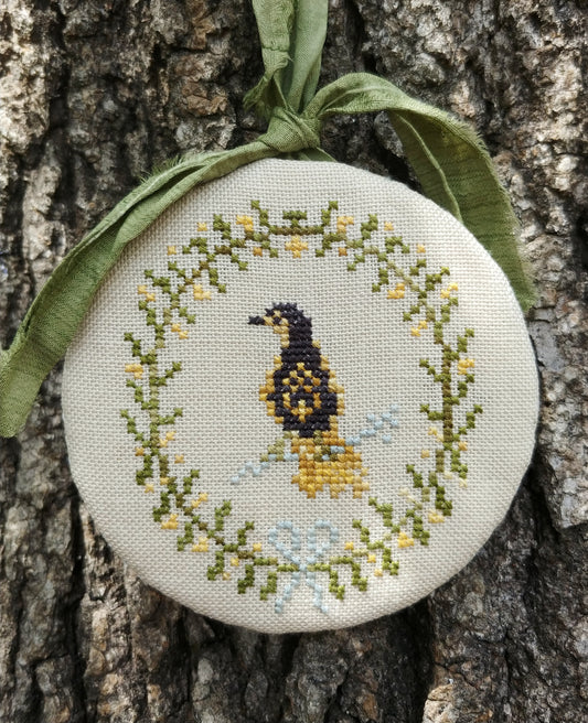 Mistletoe: A Bushland Christmas Ornament - Cross-stitch pattern by Mojo Stitches