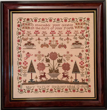 Mary Taylor Stackney 1828 - Cross Stitch Pattern