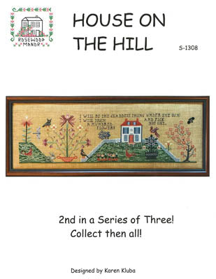 House on the Hill -Cross Stitch Pattern By Rosewood Manor