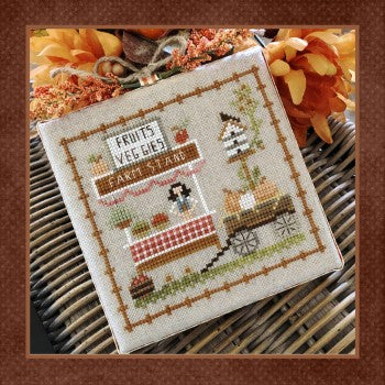 FALL ON THE FARM Part 1 Farm Fresh - Cross Stitch Pattern by Little House Needleworks