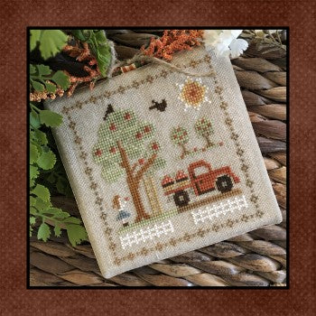 FALL ON THE FARM Part 4 Pick Your Own - Cross Stitch Pattern by Little House Needleworks
