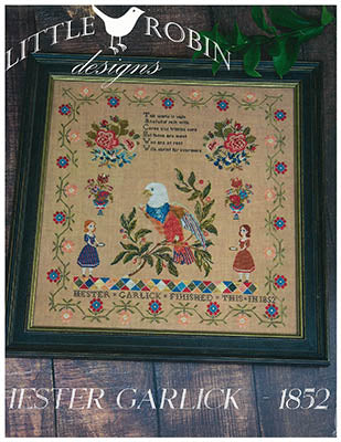 Hester Garlick - 1852 - Cross Stitch Pattern by Little Robin Designs